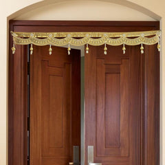 Handmade Door Hanging Gold Lace Door Bandarwal Toran