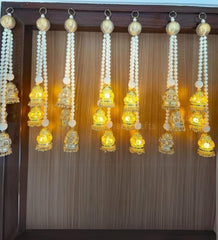 Pooja Mandir & Pooja Room Decoration Items, Door Decoration for Diwali, Pair