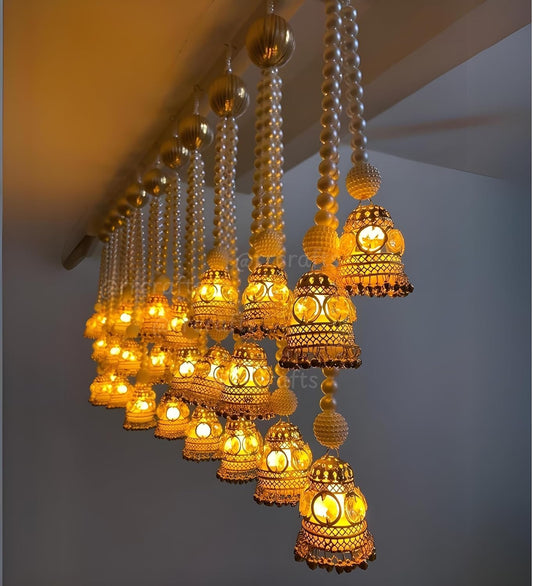 Pooja Mandir & Pooja Room Decoration Items, Door Decoration for Diwali, Pair