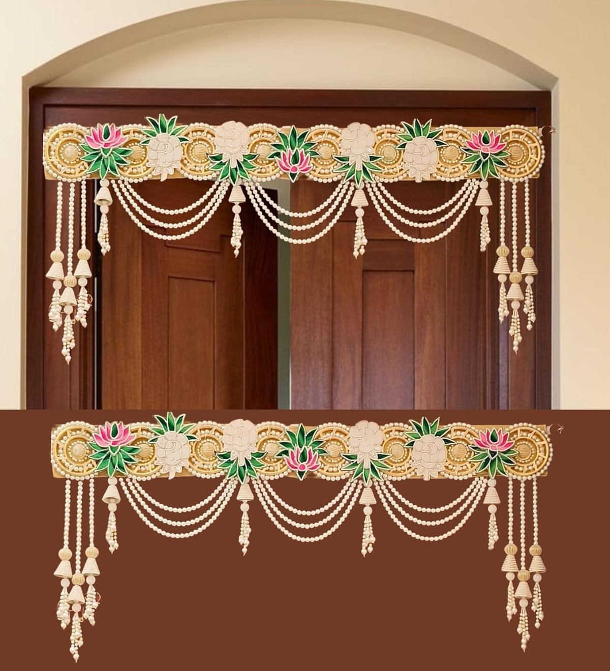 Mandir & Pooja Room Toran | Thornam for Entrance Door