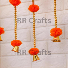 Pooja Room Decoration Item Artifical Garlands Set of 5Pcs