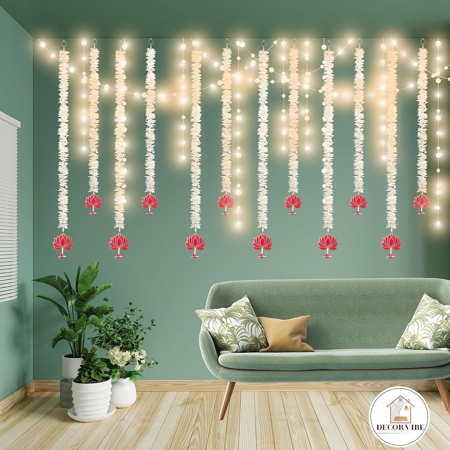 Pooja Room Decoration Item-Mandir Decoration Item Set of 5Pcs
