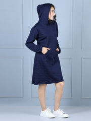 StyleStone Girls Self Heart Design Hooded Dress
