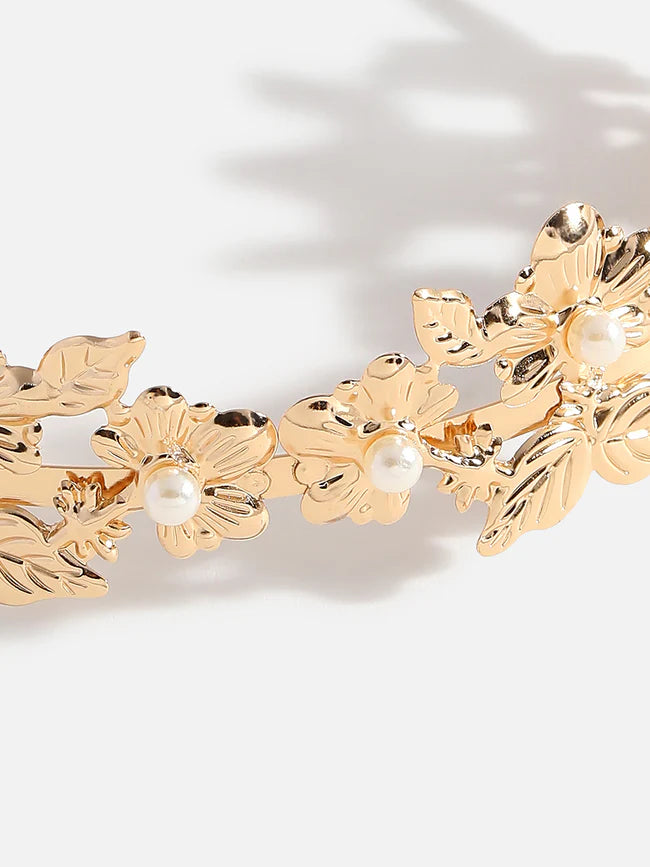 SOHI - Gold Plated Designer Hairband