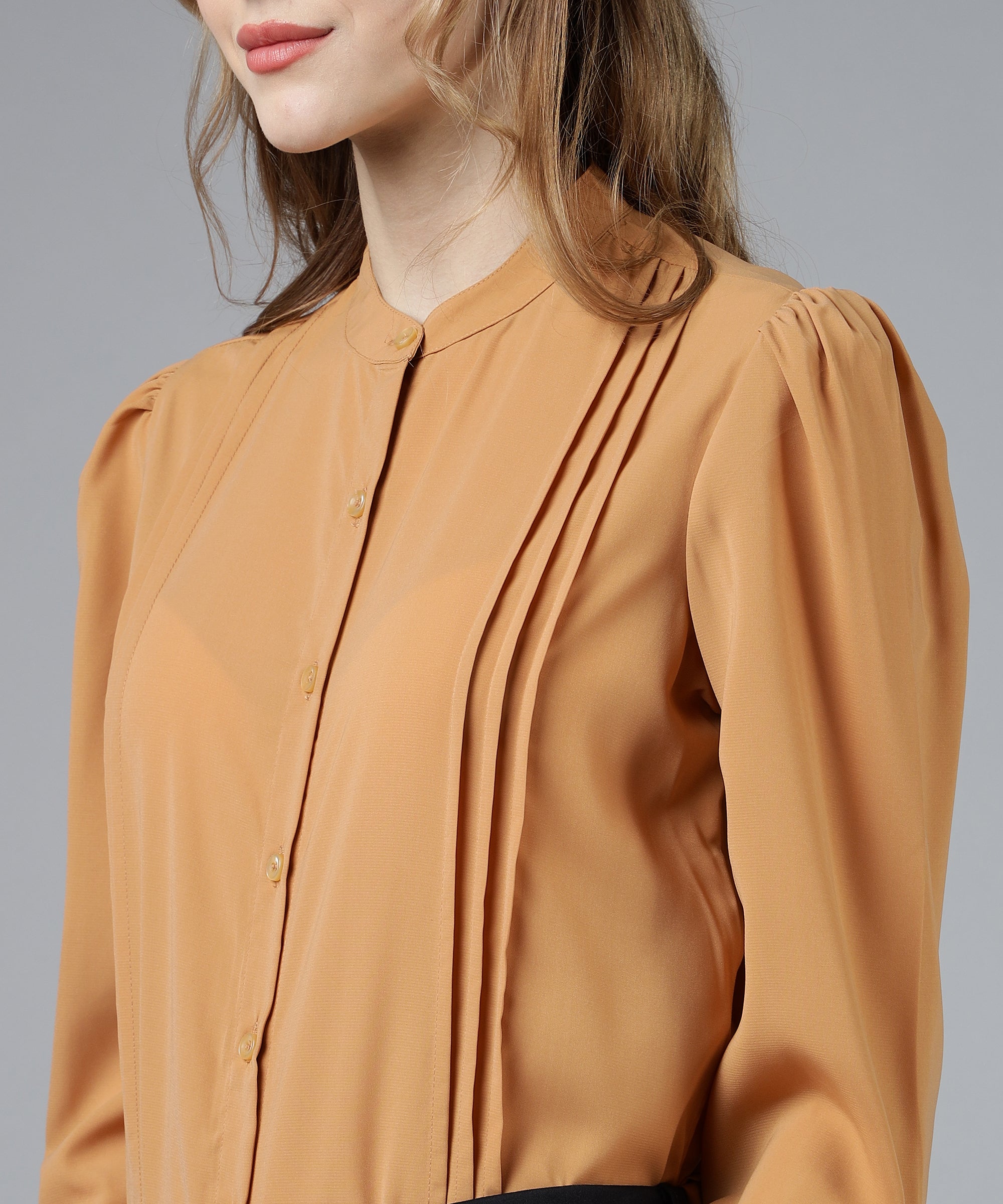 womens pleated formal shirts 4