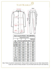 Vastramay - Boys' Grey Cotton Silk Blend Kurta and Dhoti Set