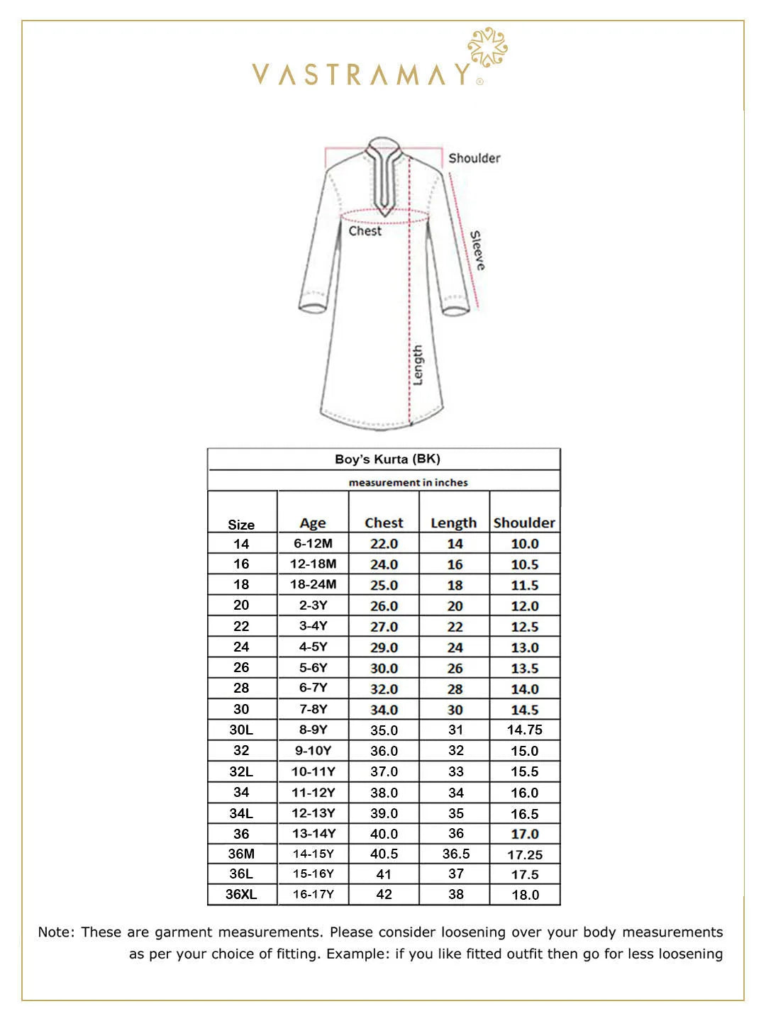 Vastramay - Boys' Multicolor-Base-Navy Blue And Cream Kurta