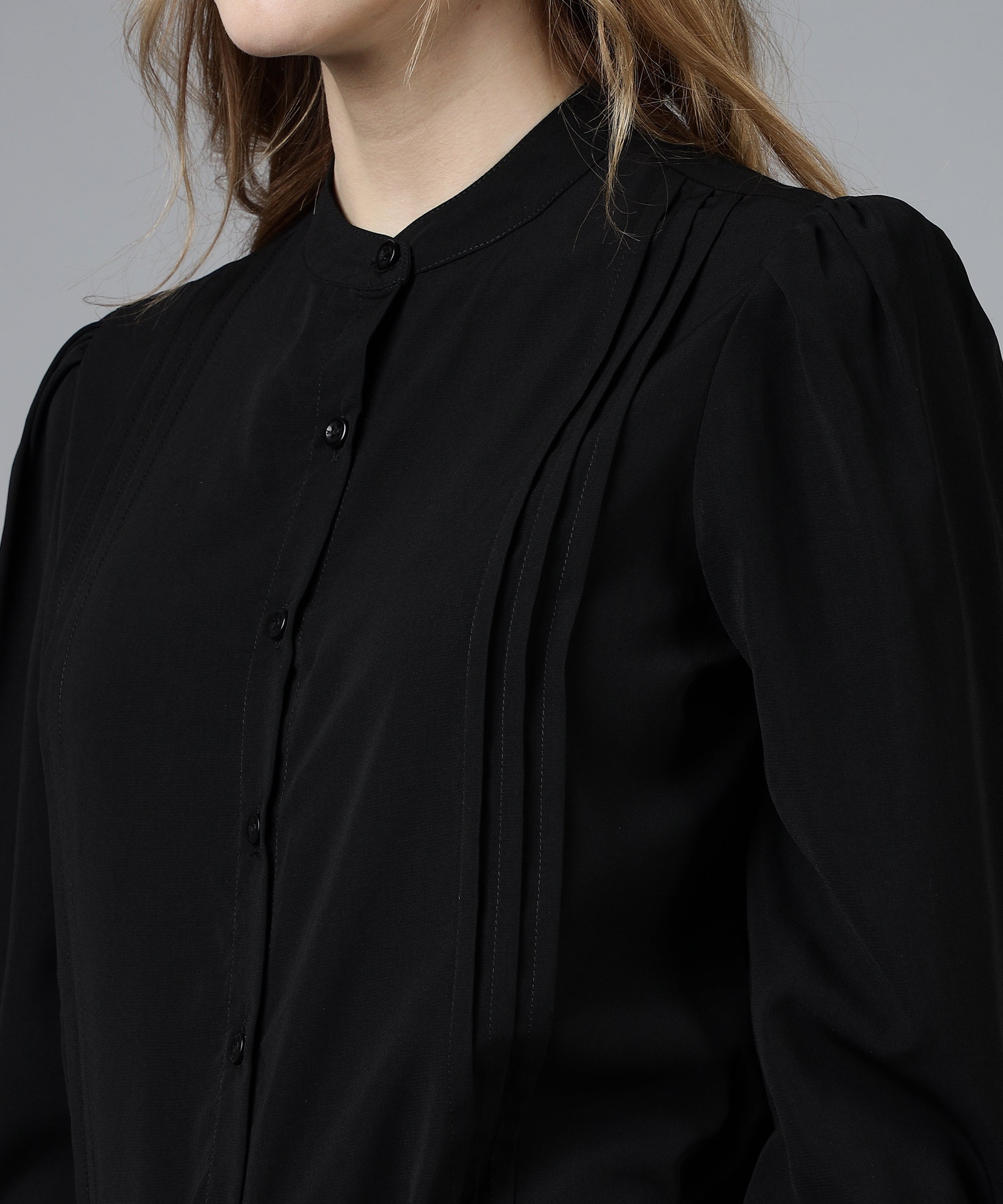 womens pleated formal shirts 4