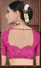 Majesty Orange Color Soft Silk Saree