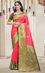 Ideal Sky Blue Color Soft Silk Saree