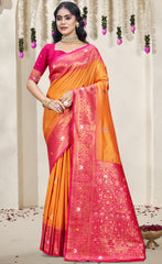 Ideal Sky Blue Color Soft Silk Saree