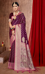 Charming Sea Green Color Silk Saree