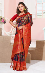Pleasing Pink Color Kanjivaram Silk Saree