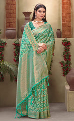 Sophisticated Yellow Color Cotton Saree