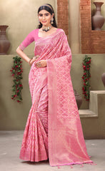 Sophisticated Yellow Color Cotton Saree
