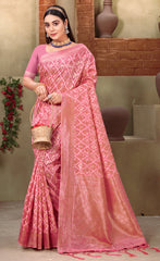 Sophisticated Yellow Color Cotton Saree