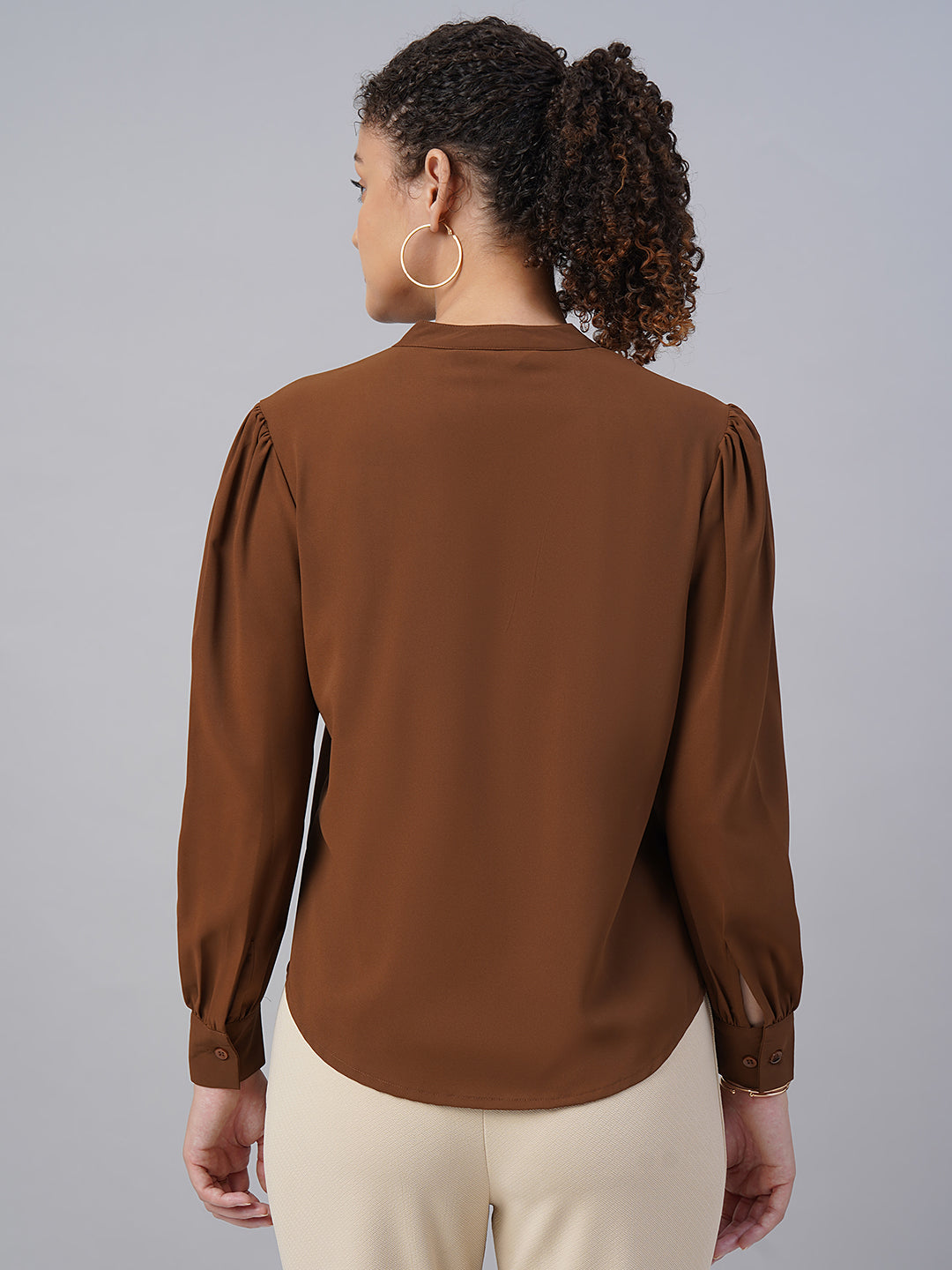 womens pleated formal shirts 4