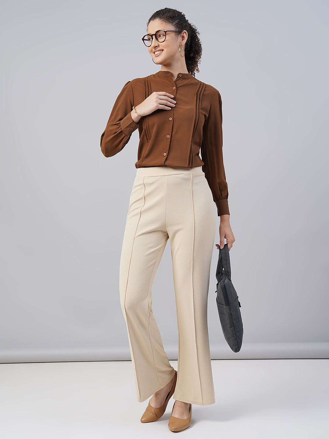 womens pleated formal shirts 4