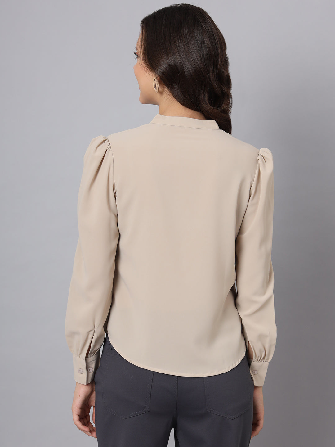 womens pleated formal shirts 4