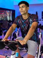 Abstract Activewear T-Shirt