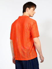 Oversized Geometric Shirt
