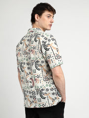 Oversized Bohemian Shirt