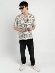 Oversized Bohemian Shirt