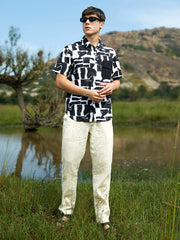 Imprint Oversized Shirt