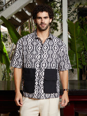 Indie-Utility Oversized Shirt