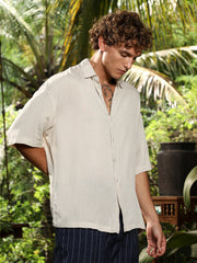 Crinkled Oversized Shirt