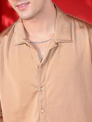 Satin Oversized Shirt