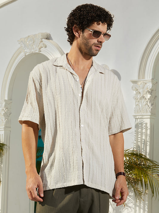 Crumble-Revival Oversized Shirt