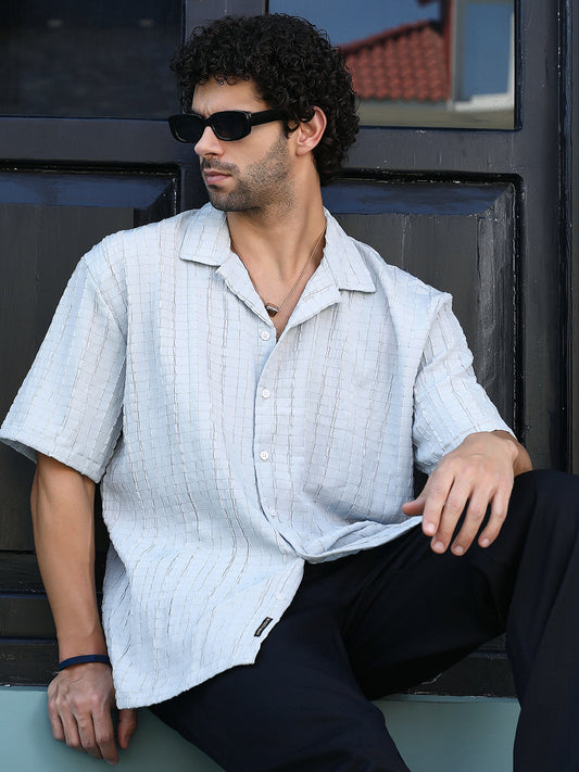 Crumble-Revival Oversized Shirt