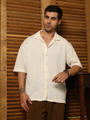 Oval-Tactile Knit Shirt