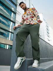 Solid Cargo Parachute Trousers