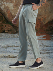 Lightweight - Crinkled Utility Trousers