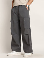 Parachute-Relaxed Cargo Trousers