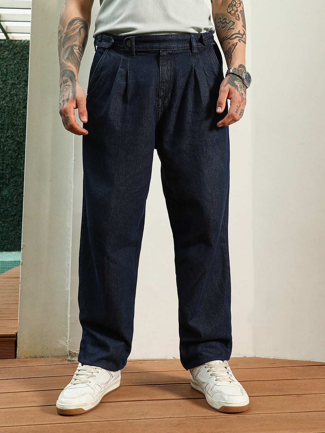 Campus Sutra - Dark Indigo Denim Jeans