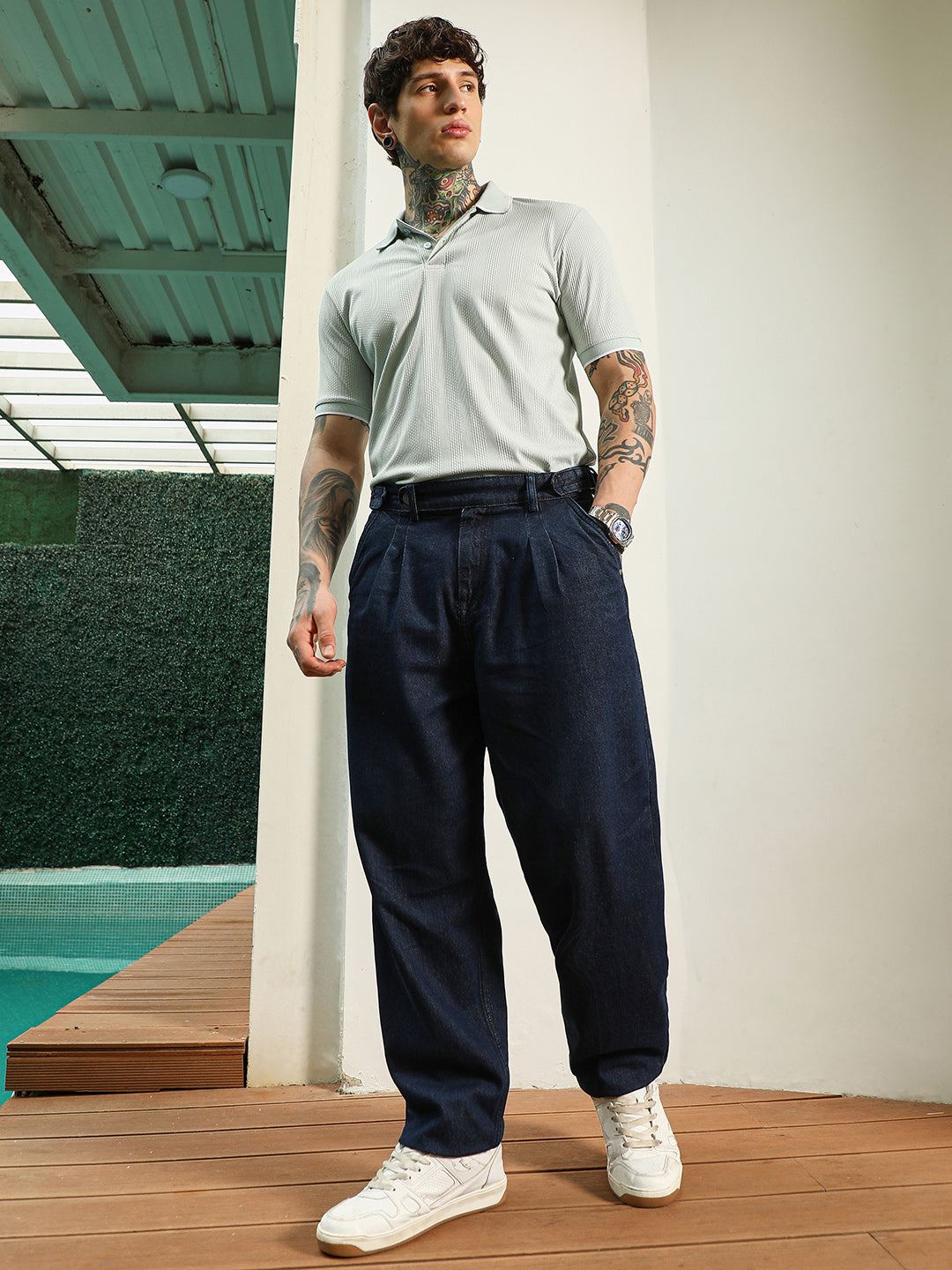 Campus Sutra - Dark Indigo Denim Jeans
