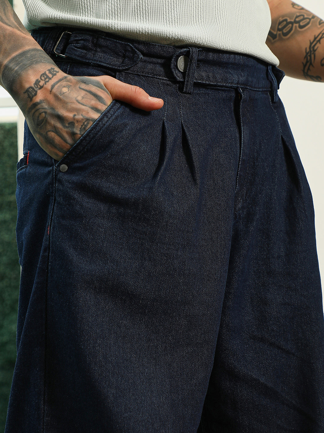 Campus Sutra - Dark Indigo Denim Jeans