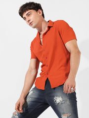 Solid Casual Shirt