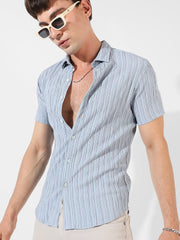 Crease-Stitched Shirt