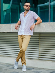 Balanced Striped Shirt