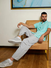 Unbalanced Striped Shirt