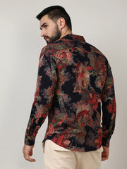 Campus Sutra - Paisley Flora Shirt