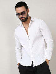 Campus Sutra - Twisted-Creased Shirt