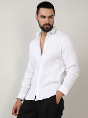 Campus Sutra - Twisted-Creased Shirt