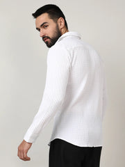 Campus Sutra - Twisted-Creased Shirt