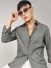 Embroidered One-Lined Shirt