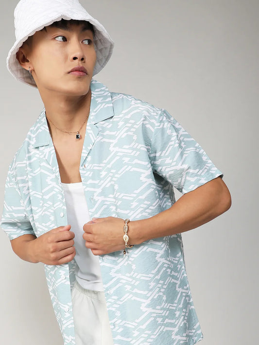 Geometric Overlap Shirt